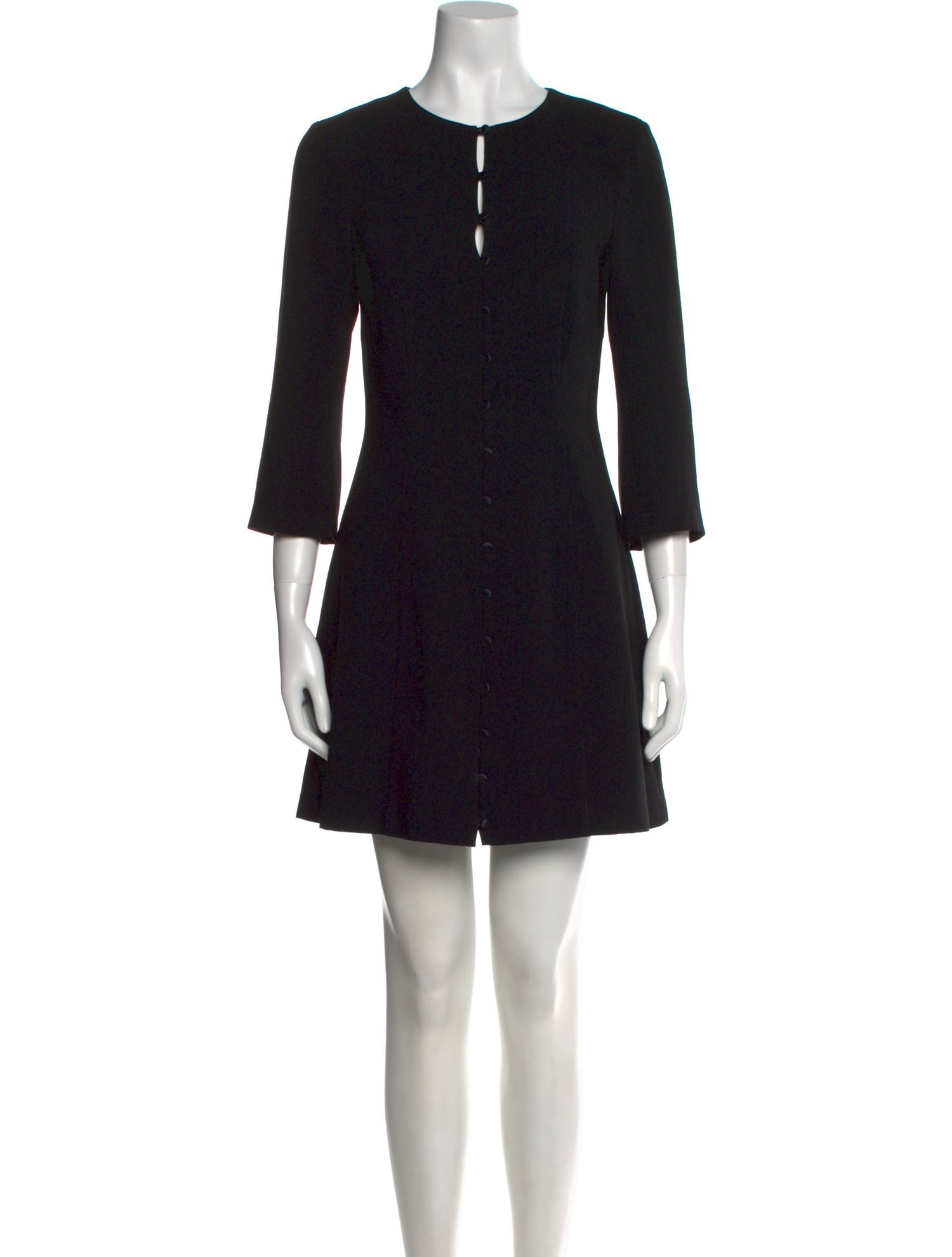 Cinq à Sept Crew Neck Mini Dress