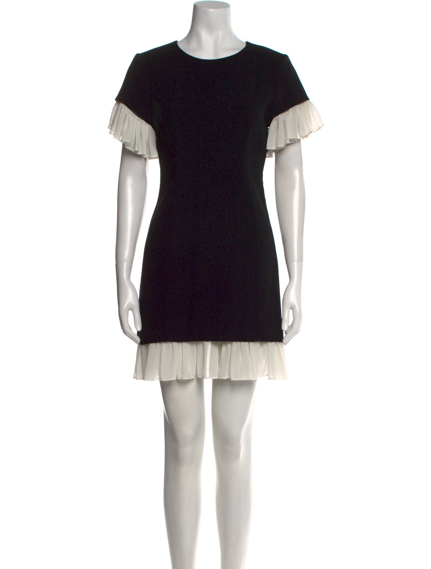 Cinq à Sept Crew Neck Mini Dress