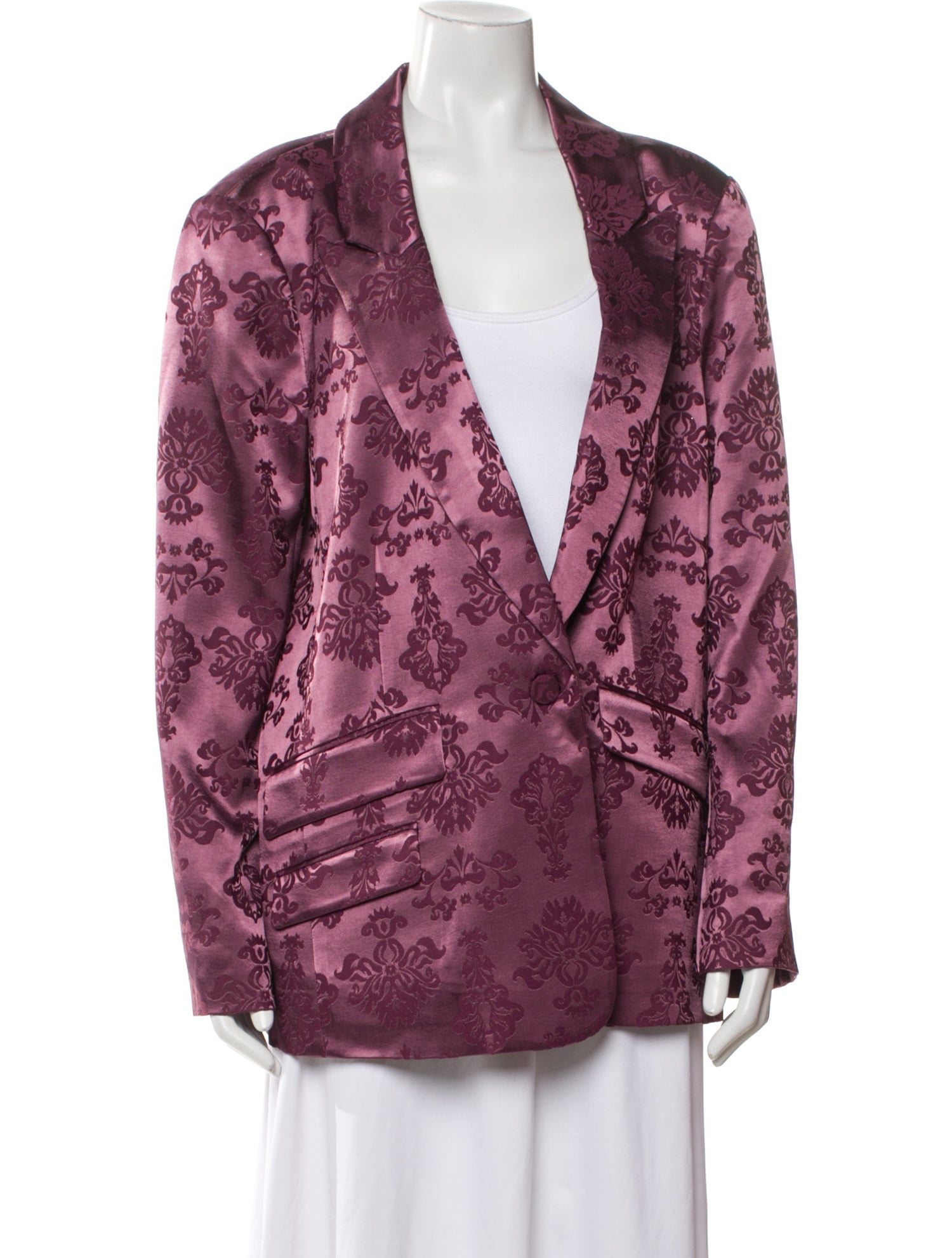 Cinq à Sept Floral Print Evening Jacket w/ Tags