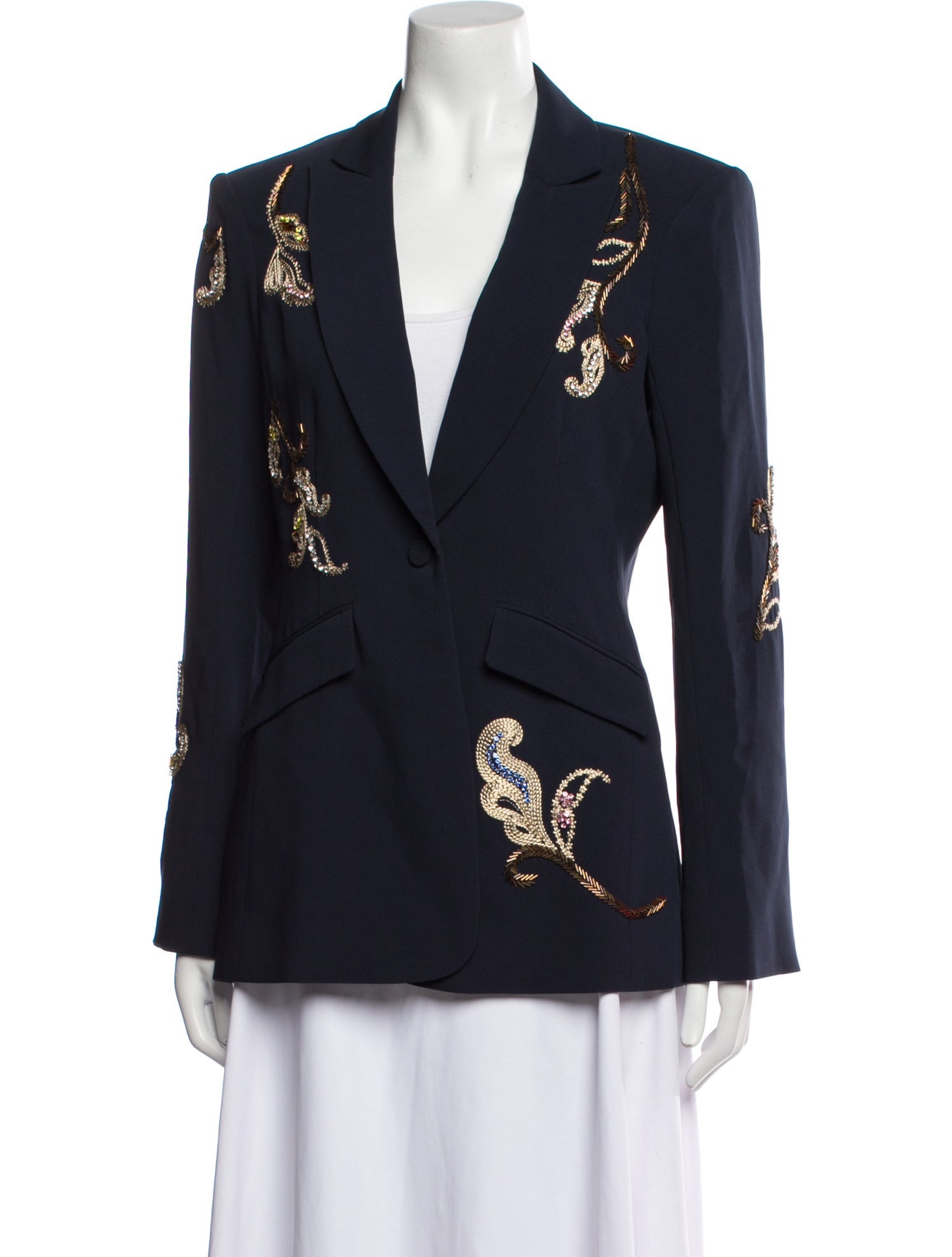 Cinq à Sept Floral Print Blazer w/ Tags