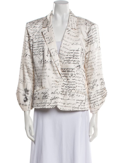 Cinq à Sept Printed Blazer