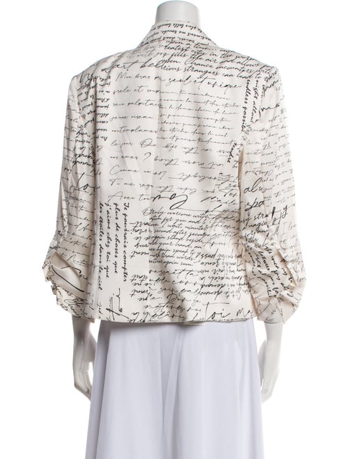 Cinq à Sept Printed Blazer