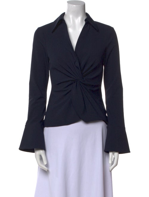 Cinq à Sept Long Sleeve Polo