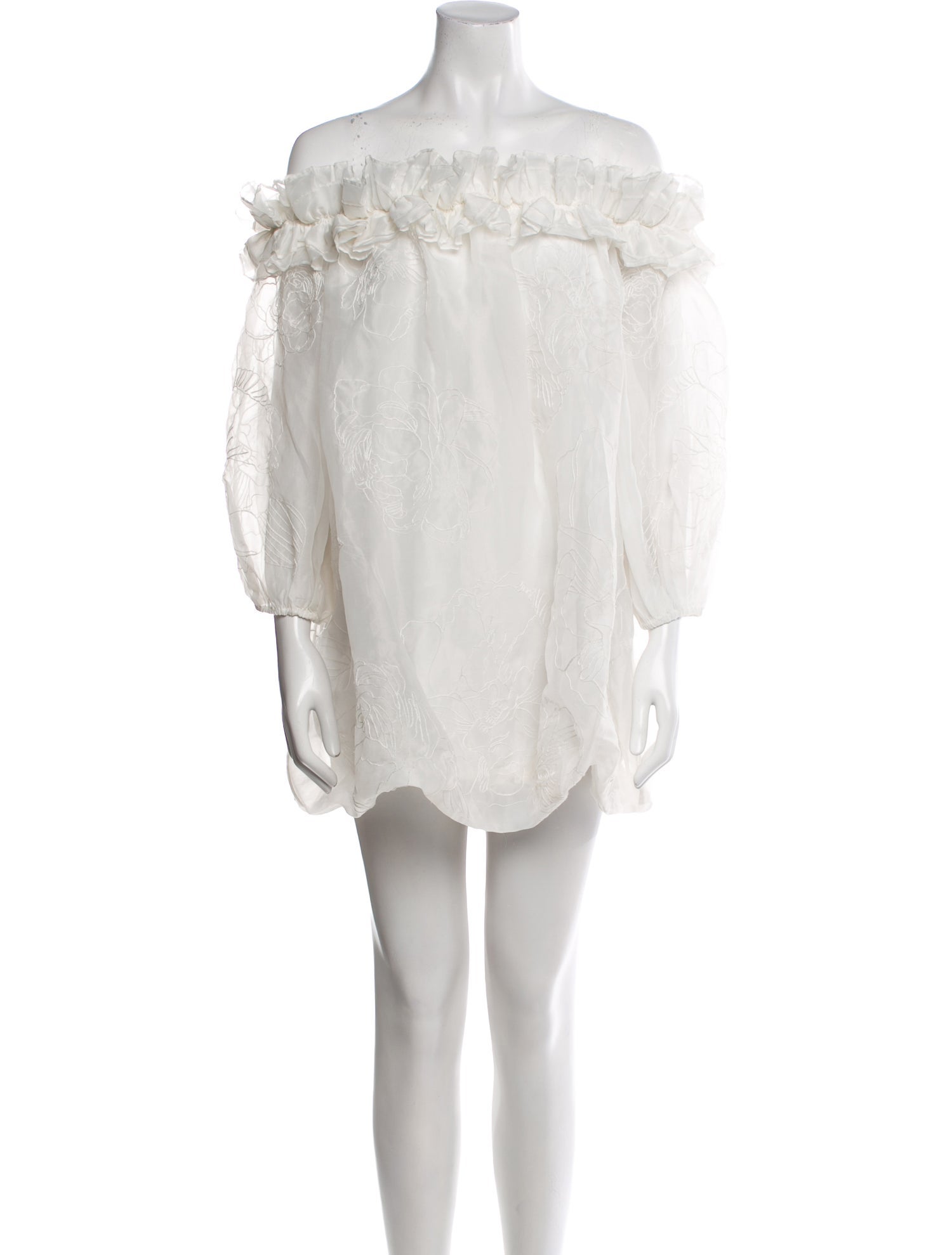 Cinq à Sept Off-The-Shoulder Mini Dress