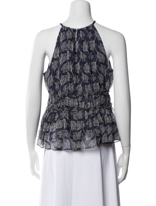 Cinq à Sept Silk Printed Blouse