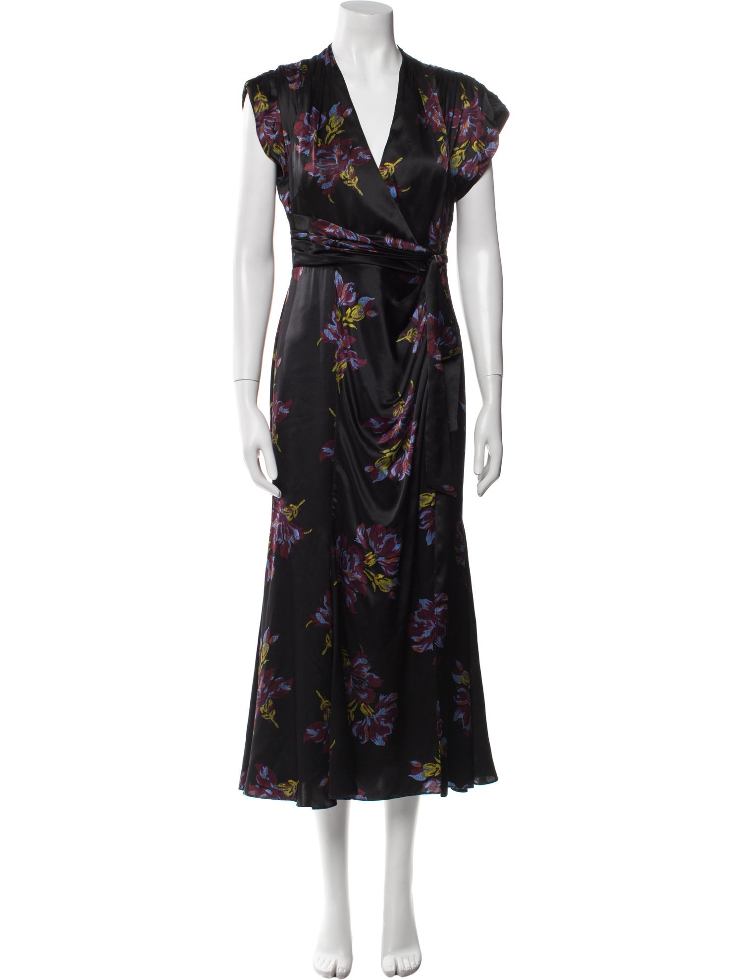 Cinq à Sept Silk Long Dress