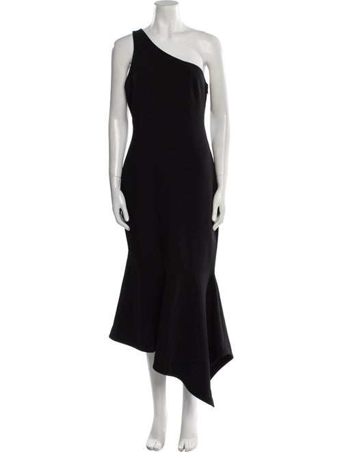 Cinq à Sept One-Shoulder Midi Length Dress