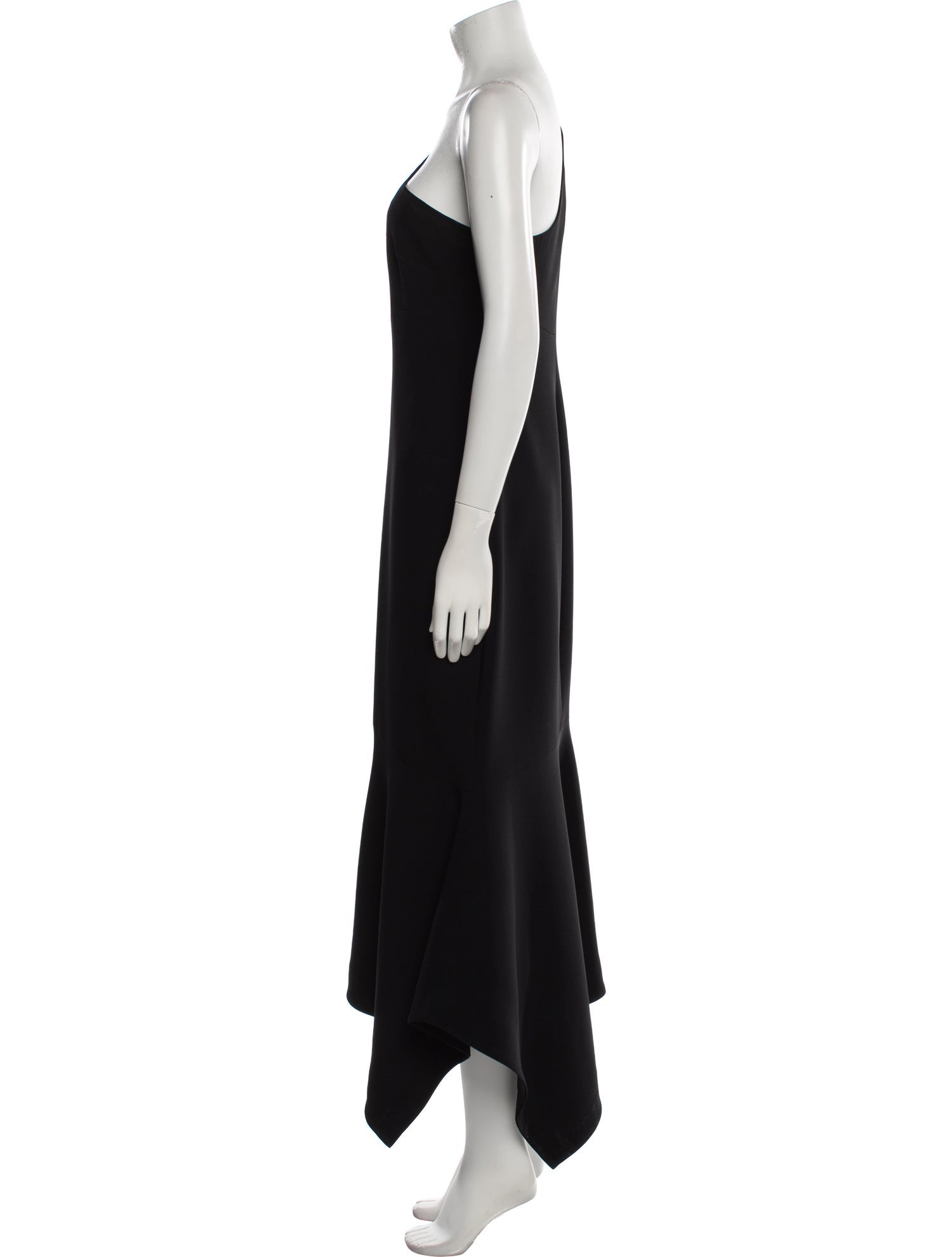 Cinq à Sept One-Shoulder Midi Length Dress