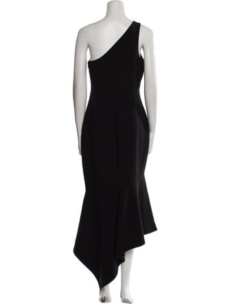 Cinq à Sept One-Shoulder Midi Length Dress