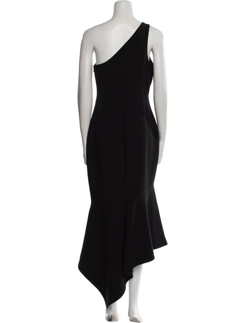 Cinq à Sept One-Shoulder Midi Length Dress