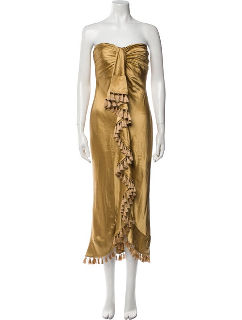 Cinq à Sept Silk Midi Length Dress