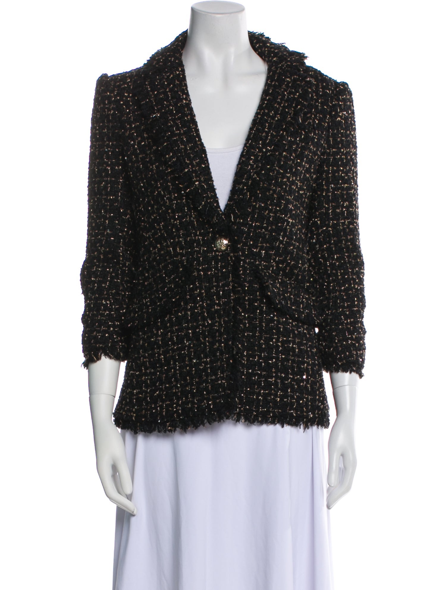 Cinq à Sept Printed Jacket