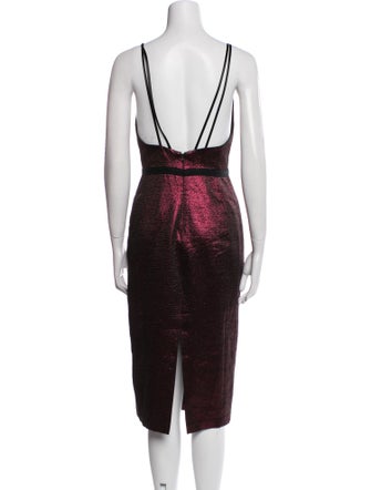 Cinq à Sept Printed Midi Length Dress