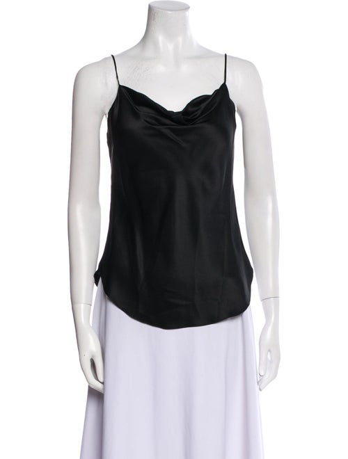 Cinq à Sept Silk Cowl Neck Top