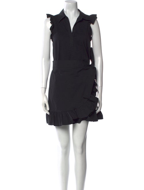 Cinq à Sept V-Neck Mini Dress