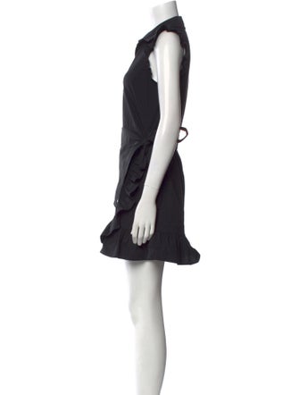 Cinq à Sept V-Neck Mini Dress