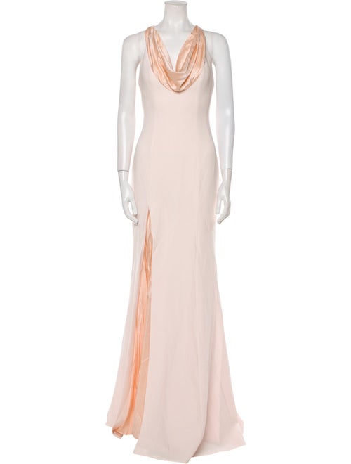 Cinq à Sept Cowl Neck Long Dress