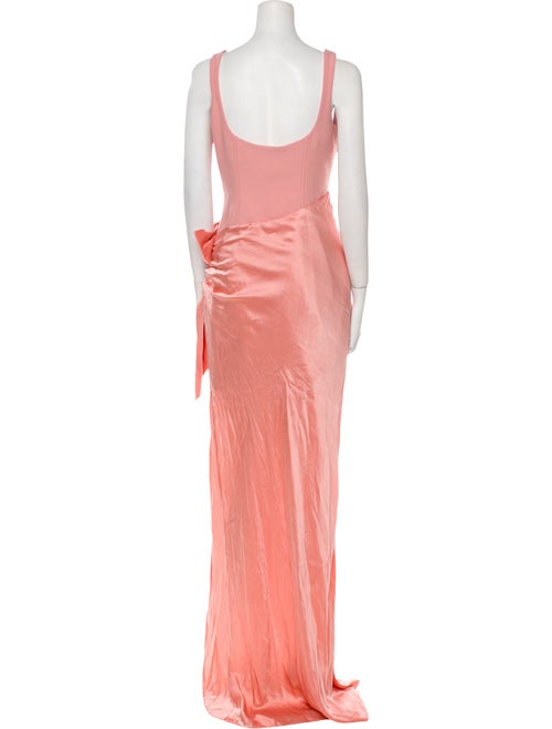 Cinq à Sept Scoop Neck Long Dress