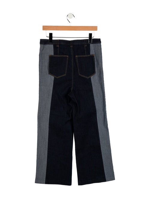 Cinq à Sept High-Rise Wide Leg Jeans