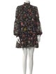Cinq à Sept Floral Print Mini Dress