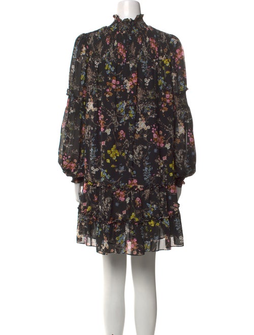 Cinq à Sept Floral Print Mini Dress