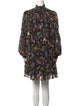 Cinq à Sept Floral Print Mini Dress
