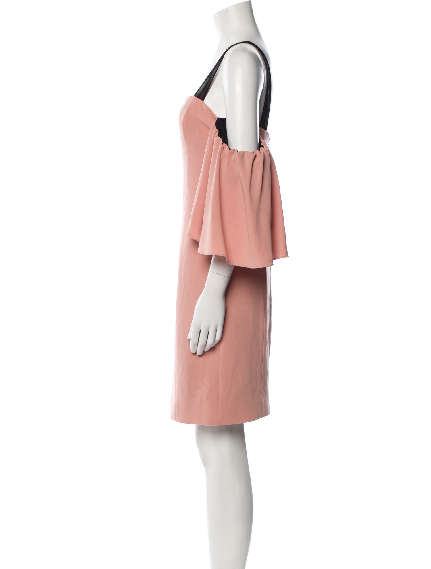 Cinq à Sept Square Neckline Mini Dress