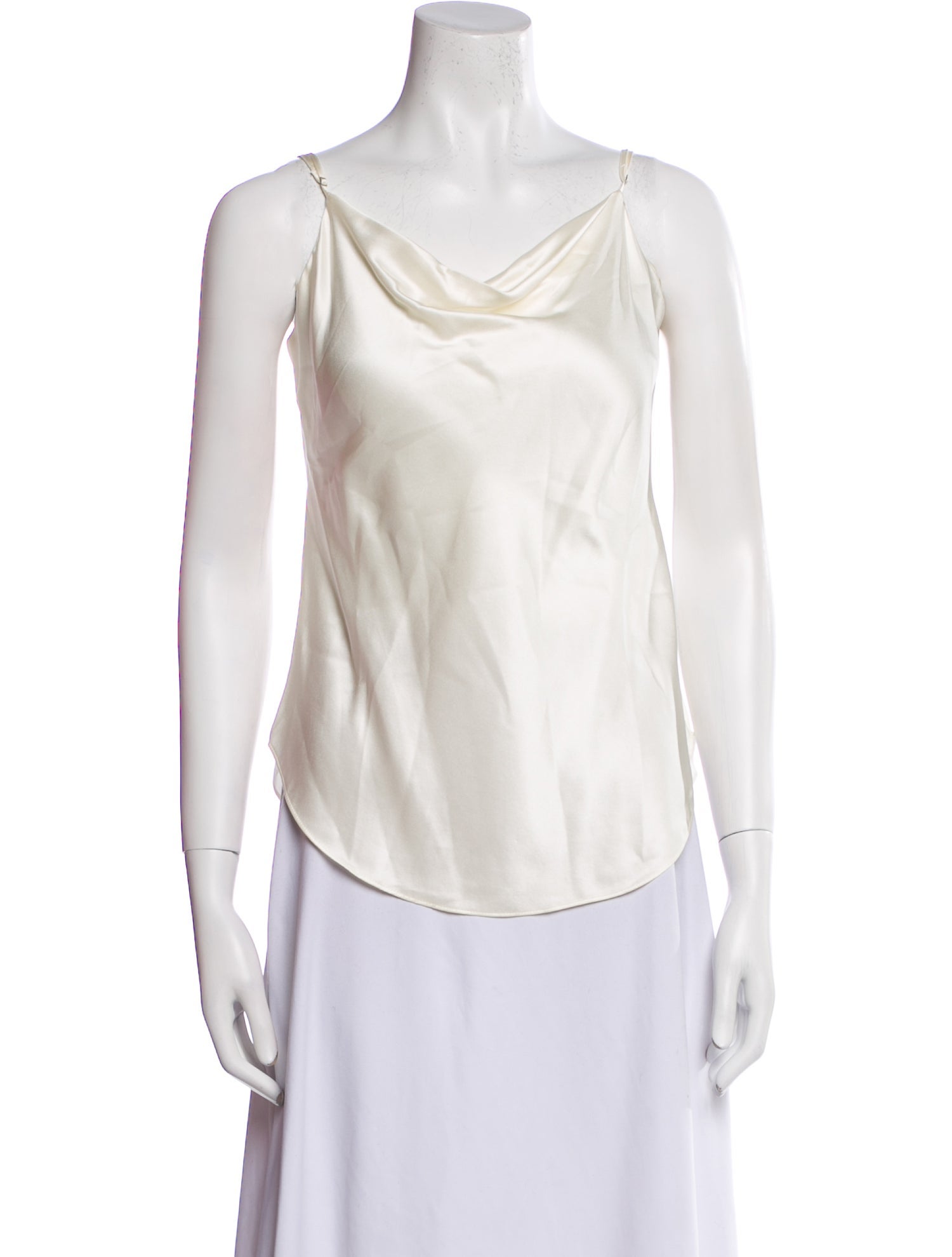 Cinq à Sept Silk Cowl Neck Top