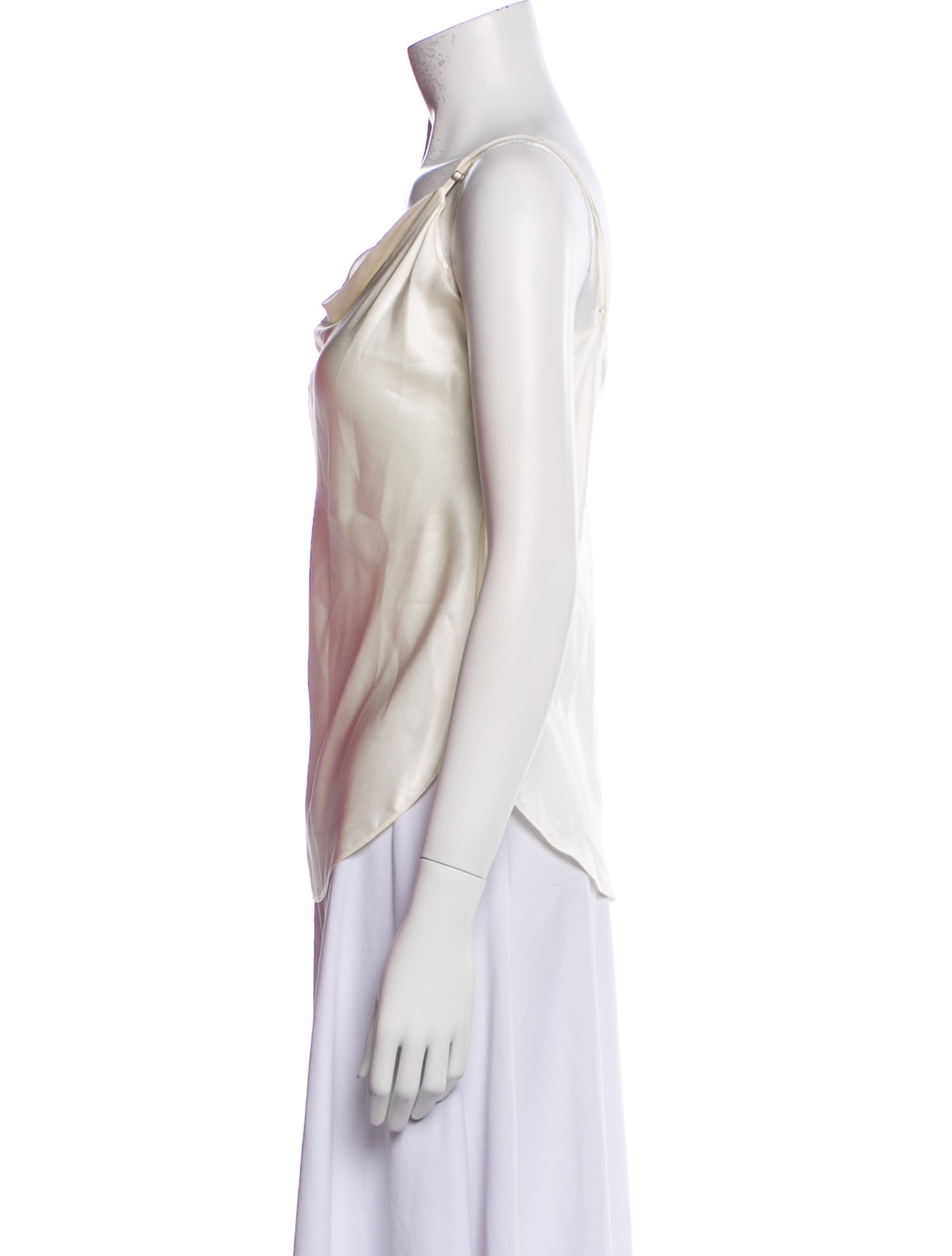 Cinq à Sept Silk Cowl Neck Top