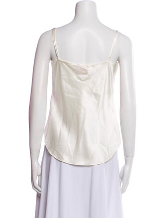 Cinq à Sept Silk Cowl Neck Top