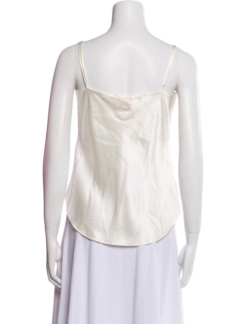 Cinq à Sept Silk Cowl Neck Top