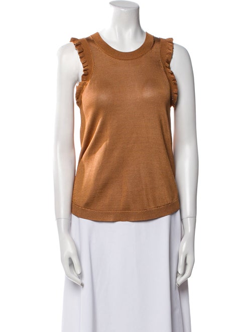 Cinq à Sept Scoop Neck Sleeveless Top