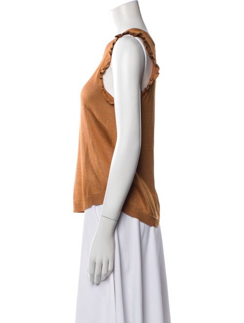 Cinq à Sept Scoop Neck Sleeveless Top