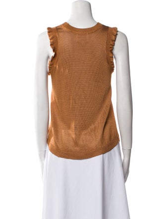 Cinq à Sept Scoop Neck Sleeveless Top
