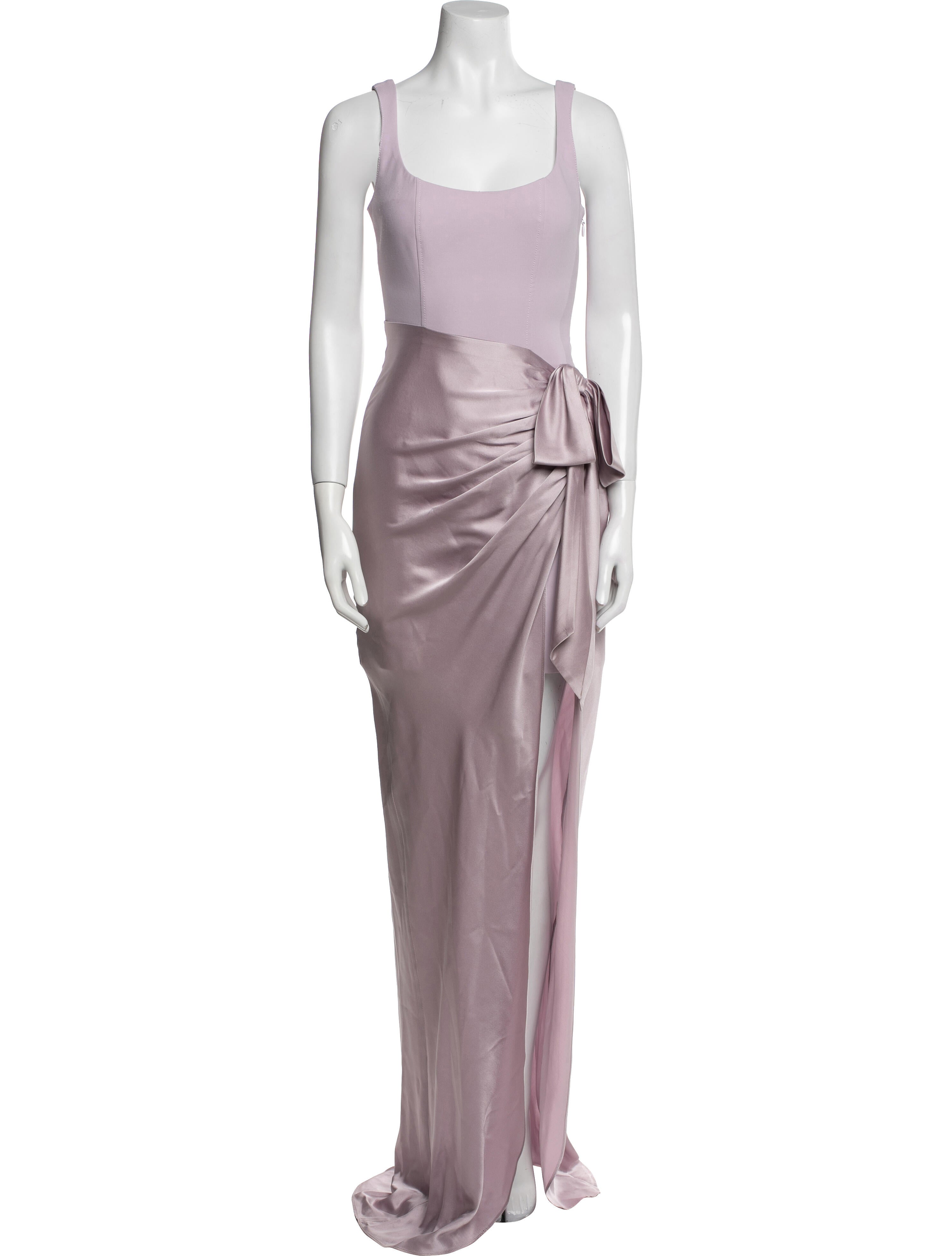 Cinq à Sept Scoop Neck Long Dress