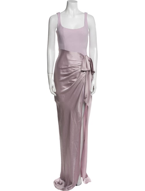 Cinq à Sept Scoop Neck Long Dress