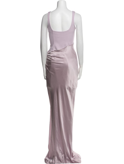 Cinq à Sept Scoop Neck Long Dress