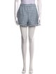Cinq à Sept Tweed Pattern Mini Shorts