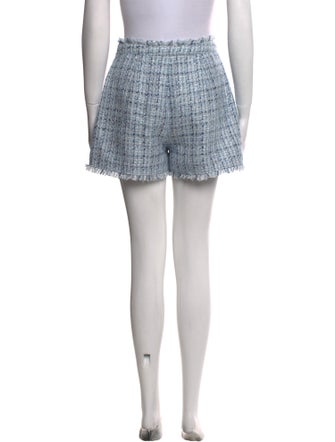 Cinq à Sept Tweed Pattern Mini Shorts