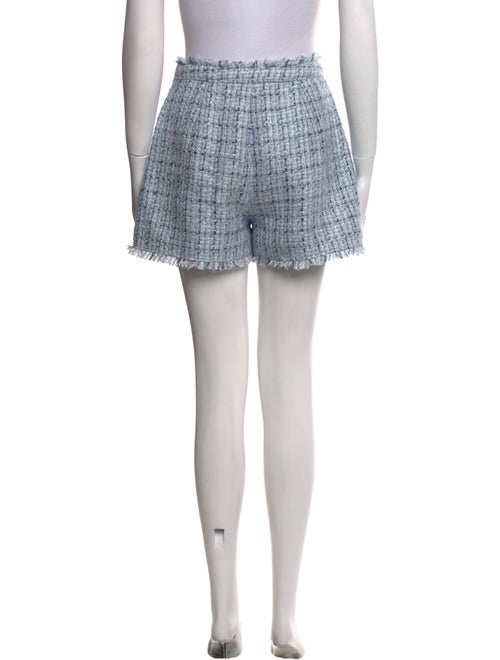 Cinq à Sept Tweed Pattern Mini Shorts