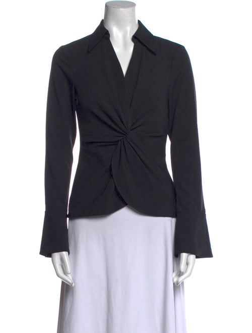 Cinq à Sept Long Sleeve Button-Up Top