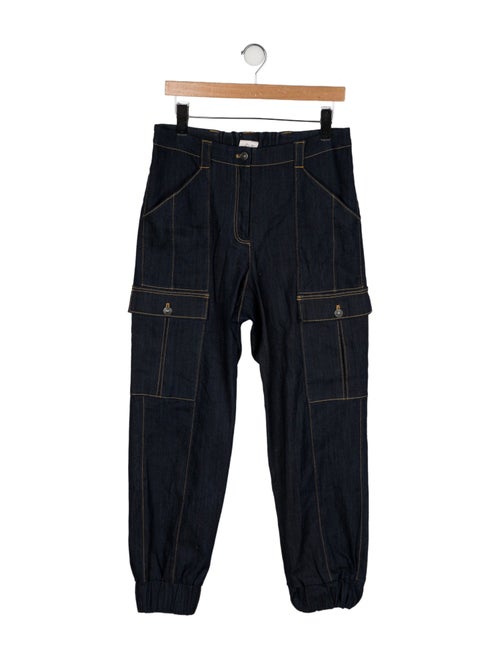 Cinq à Sept Mid-Rise Straight Leg Jeans