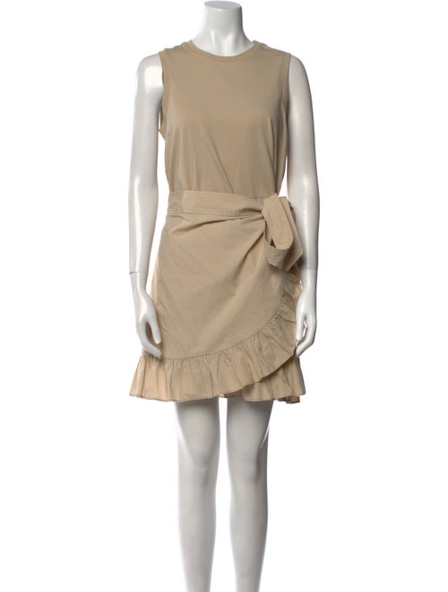 Cinq à Sept Crew Neck Mini Dress