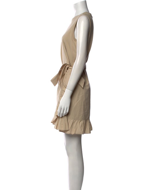 Cinq à Sept Crew Neck Mini Dress