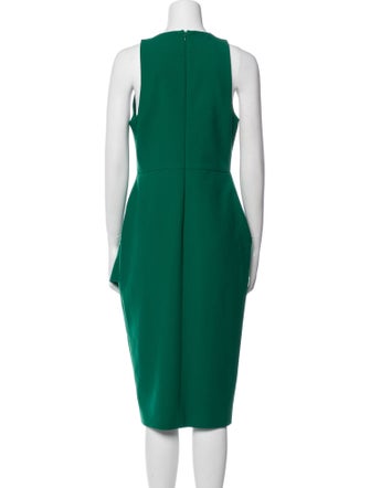 Cinq à Sept Crew Neck Midi Length Dress