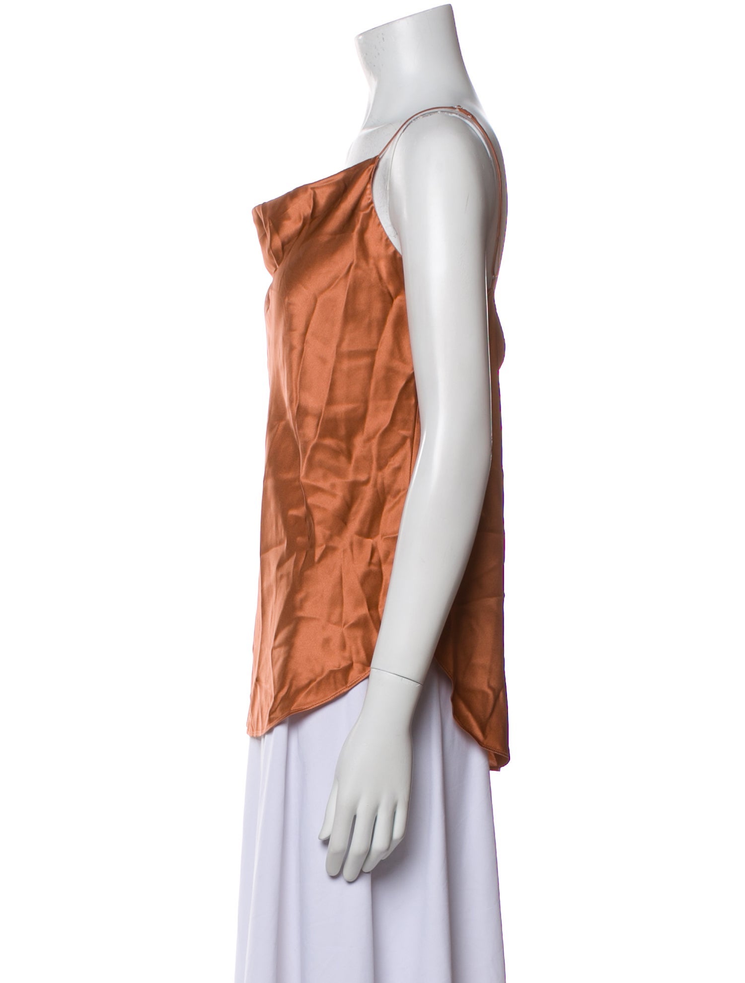 Cinq à Sept Silk Square Neckline Top