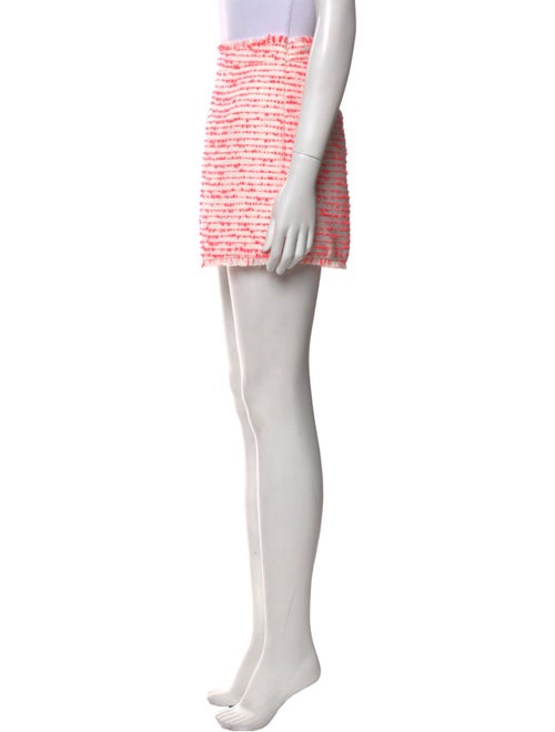 Cinq à Sept Tweed Pattern Mini Shorts