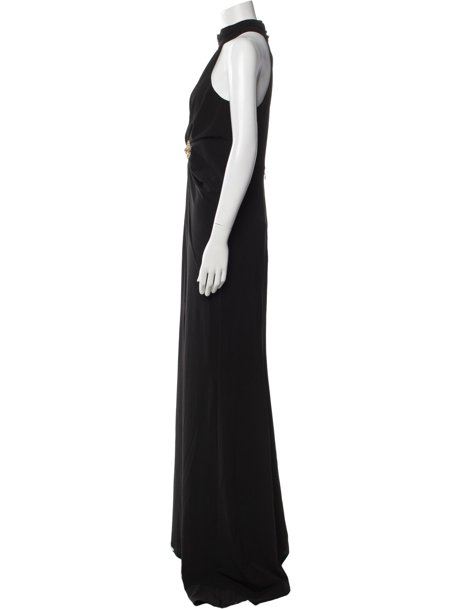 Cinq à Sept Halterneck Long Dress