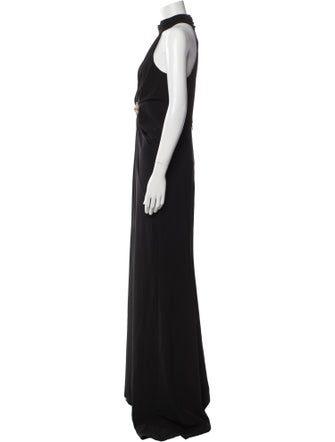 Cinq à Sept Halterneck Long Dress