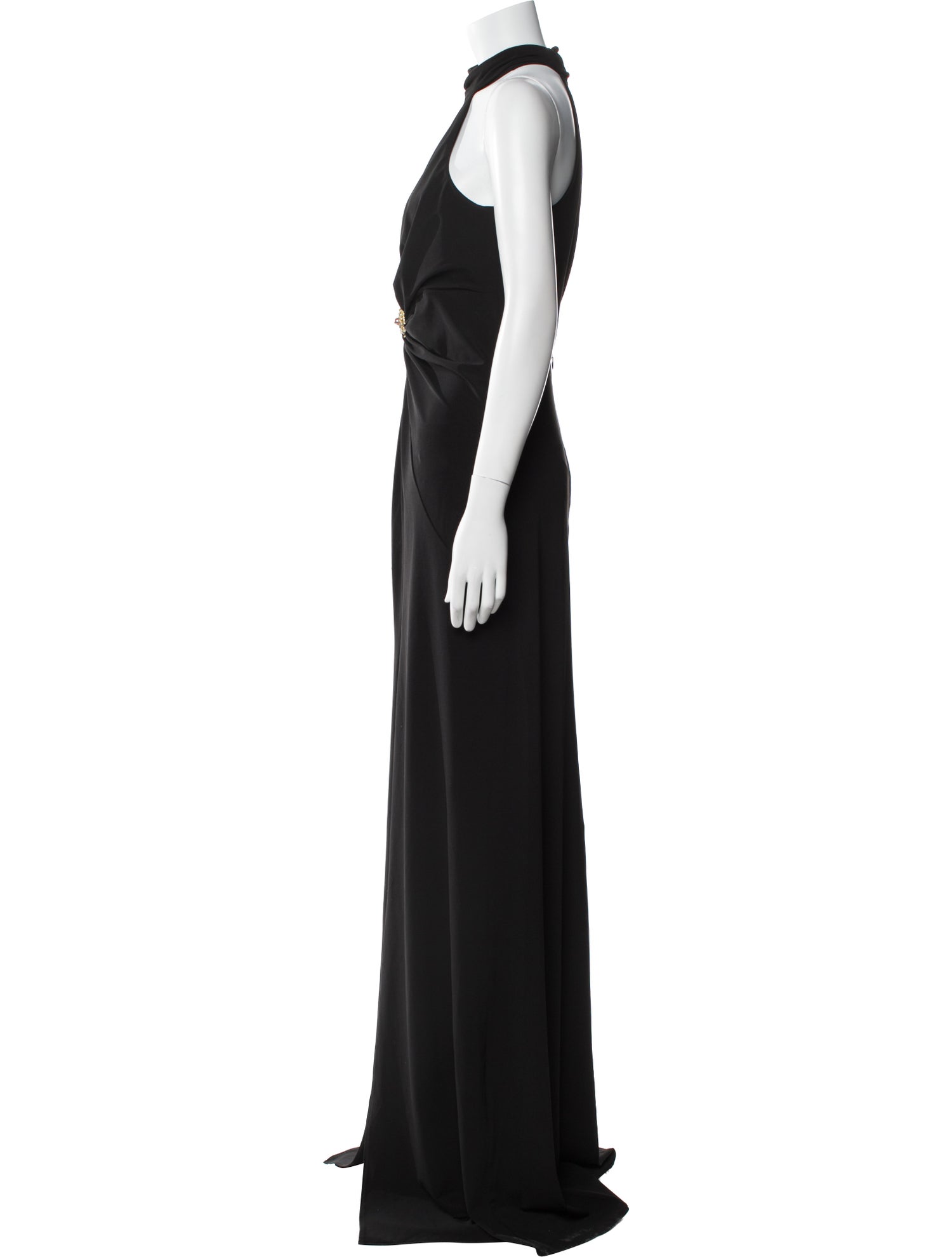 Cinq à Sept Halterneck Long Dress
